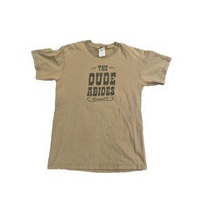 Vintage Rare The Dude Abides The Big Lebowski Movie Promo T Shirt